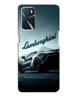 Чохол для OPPO A16 з картинкою «Класичний Lamborghini надпис»