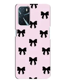 Чохол для OPPO A16 з картинкою «Чорні банти Coquette» Чохол для OPPO A16 з картинкою «Чорні банти Coquette»