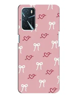 Чохол для OPPO A16 з картинкою «Серця та банти» Чохол для OPPO A16 з картинкою «Серця та банти»