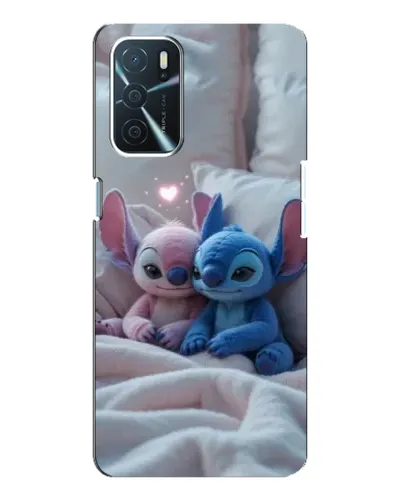 Чохол для OPPO A16 з картинкою «Плюшеві Стіч Ангел» Чохол для OPPO A16 з картинкою «Плюшеві Стіч Ангел»