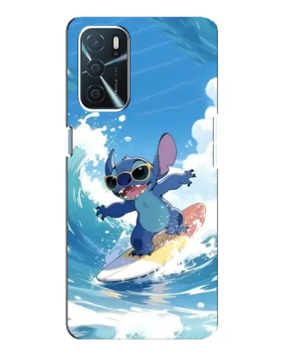 Чохол для OPPO A16 з картинкою «Стіч на хвилі» Чохол для OPPO A16 з картинкою «Стіч на хвилі»