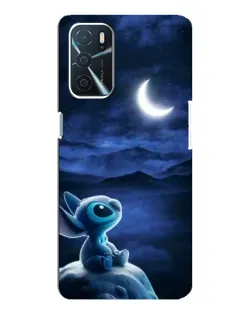 Чохол для OPPO A16 з картинкою «Місячна ніч Стіча»