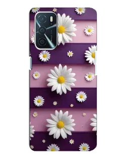 Чохол для OPPO A16 з картинкою «Ромашки на фіолетовому» Чохол для OPPO A16 з картинкою «Ромашки на фіолетовому»