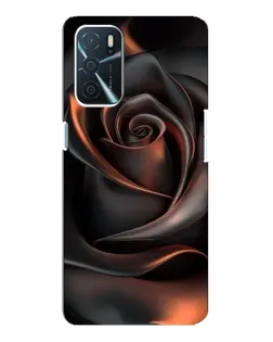 Чохол для OPPO A16 з картинкою «Шовкова чорна троянда» Чохол для OPPO A16 з картинкою «Шовкова чорна троянда»