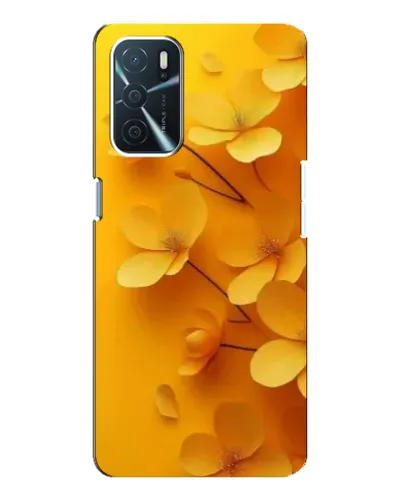 Чохол для OPPO A16 з картинкою «Золоті пелюстки»
