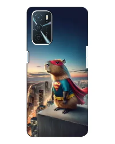 Чохол для OPPO A16 з картинкою «Капі-мен супергерой»