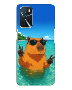 Чохол для OPPO A16 з картинкою «Морська капібара» Чохол для OPPO A16 з картинкою «Морська капібара»