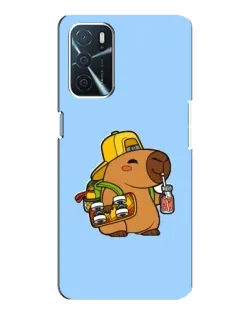 Чохол для OPPO A16 з картинкою «Капібара на скейті» Чохол для OPPO A16 з картинкою «Капібара на скейті»