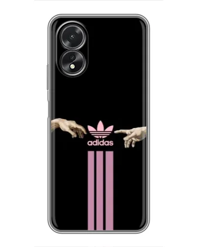 Чехол для OPPO A17 с картинкой «Adidas Hands» Чехол для OPPO A17 с картинкой «Adidas Hands»