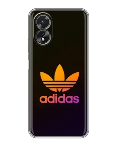 Чехол для OPPO A17 с картинкой «Градиент Adidas» Чехол для OPPO A17 с картинкой «Градиент Adidas»