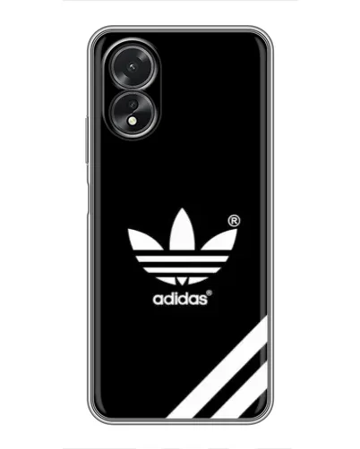 Чехол для OPPO A17 с картинкой «Adidas с диагональными полосами» Чехол для OPPO A17 с картинкой «Adidas с диагональными полосами»