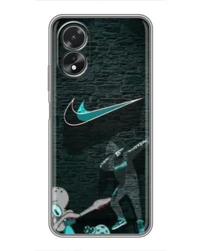 Чохол для OPPO A17 з картинкою «Спортивний арт Nike»