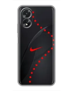 Чохол для OPPO A17 з картинкою «Абстрактний дизайн Nike» Чохол для OPPO A17 з картинкою «Абстрактний дизайн Nike»
