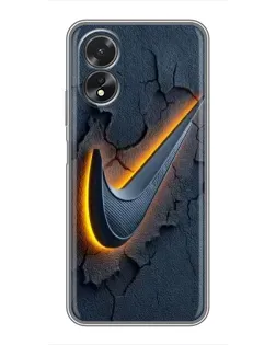 Чохол для OPPO A17 з картинкою «Об'ємний логотип Найк» Чохол для OPPO A17 з картинкою «Об'ємний логотип Найк»
