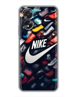 Чохол для OPPO A17 з картинкою «Колекція кросівок Nike» Чохол для OPPO A17 з картинкою «Колекція кросівок Nike»