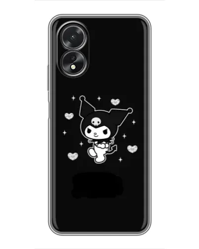 Чехол для OPPO A17 с картинкой «Черная Куроми»