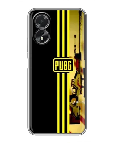 Чохол для OPPO A17 з картинкою «PUBG — камуфляжний шолом»
