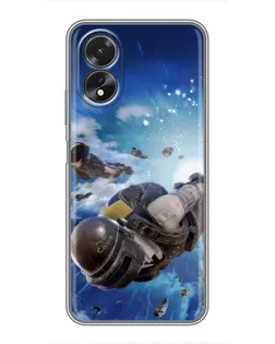 Чохол для OPPO A17 з картинкою «Десант PUBG — стрибок» Чохол для OPPO A17 з картинкою «Десант PUBG — стрибок»