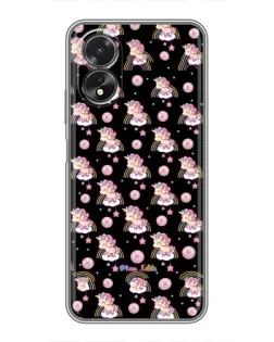 Чехол для OPPO A17 с картинкой «Magic Unicorn паттерн» Чехол для OPPO A17 с картинкой «Magic Unicorn паттерн»