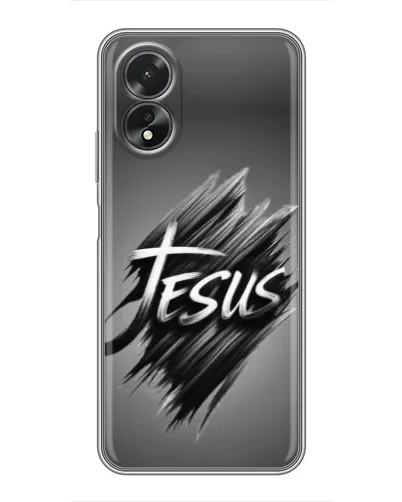 Чохол для OPPO A17 з картинкою «Напис Jesus Graffiti» Чохол для OPPO A17 з картинкою «Напис Jesus Graffiti»