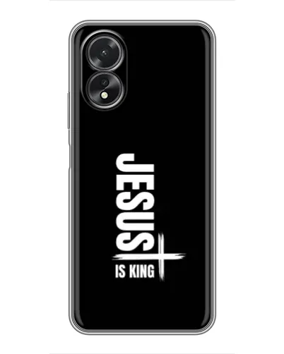 Чохол для OPPO A17 з картинкою «Вертикаль віри Jesus» Чохол для OPPO A17 з картинкою «Вертикаль віри Jesus»