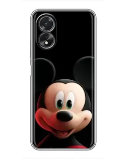 Чохол для OPPO A17 з картинкою «Усміхнений Міккі Маус»