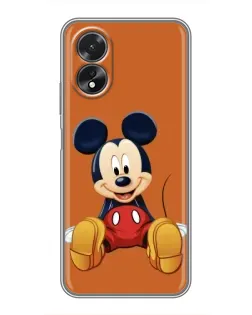 Чохол для OPPO A17 з картинкою «Міккі відпочиває»