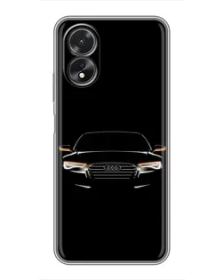 Чохол для OPPO A17 з картинкою «Audi — нічний контур» Чохол для OPPO A17 з картинкою «Audi — нічний контур»