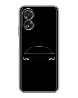 Чохол для OPPO A17 з картинкою «Погляд Audi у темряві» Чохол для OPPO A17 з картинкою «Погляд Audi у темряві»