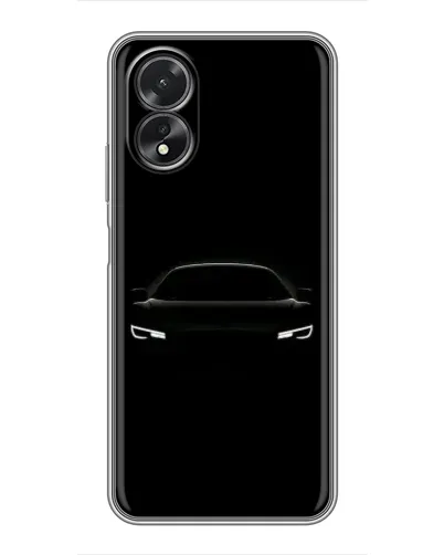 Чохол для OPPO A17 з картинкою «Погляд Audi у темряві»
