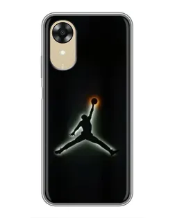 Чохол для OPPO A17k з картинкою «Jordan Gradient Logo»