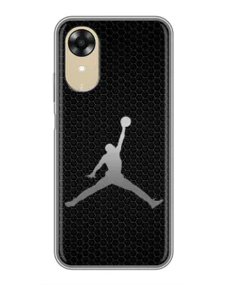 Чохол для OPPO A17k з картинкою «Jordan Dark Carbon»