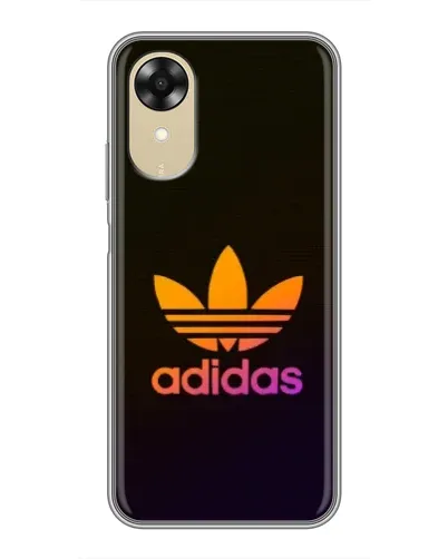 Чехол для OPPO A17k с картинкой «Градиент Adidas»