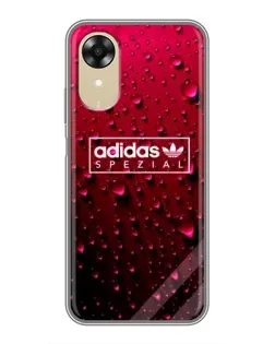 Чехол для OPPO A17k с картинкой «Adidas Gold Marble»
