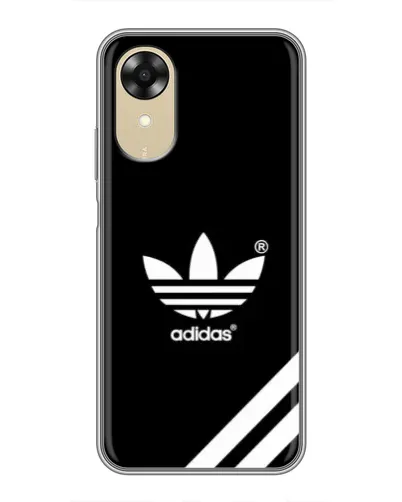Чехол для OPPO A17k с картинкой «Adidas с диагональными полосами»