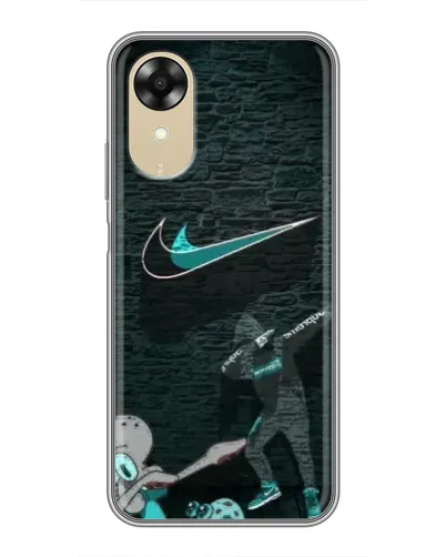 Чехол для OPPO A17k с картинкой «Спортивный арт Nike»