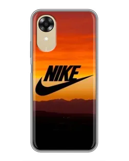 Чехол для OPPO A17k с картинкой «Nike — вечерний горизонт»