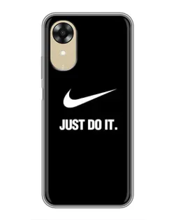 Чехол для OPPO A17k с картинкой «Классический принт Nike»