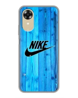 Чехол для OPPO A17k с картинкой «Голубое дерево Nike»