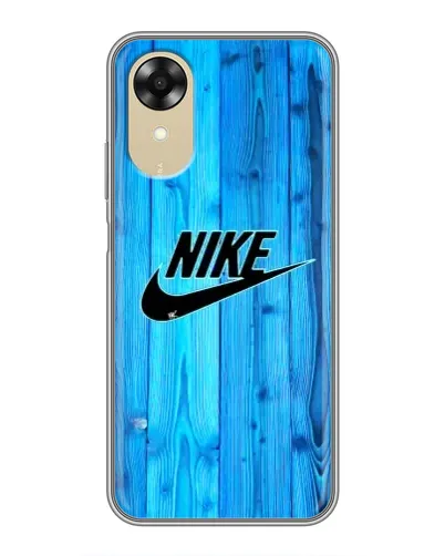 Чехол для OPPO A17k с картинкой «Голубое дерево Nike»