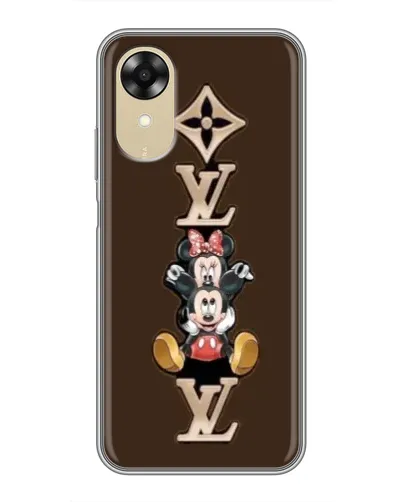 Чехол для OPPO A17k с картинкой «LV и Микки Маус»