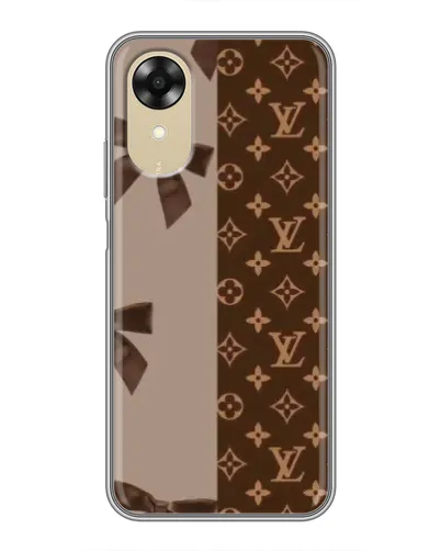 Чехол для OPPO A17k с картинкой «Louis Vuitton — банты»