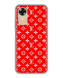 Чехол для OPPO A17k с картинкой «Яркий паттерн LV»