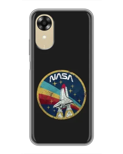 Чехол для OPPO A17k с картинкой «NASA — эмблема миссии» Чехол для OPPO A17k с картинкой «NASA — эмблема миссии»