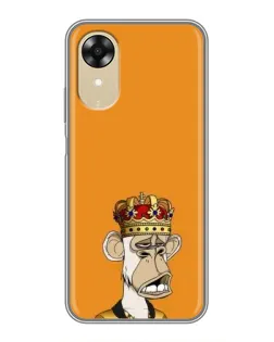 Чохол для OPPO A17k з картинкою «Золота мавпа Bored Ape» Чохол для OPPO A17k з картинкою «Золота мавпа Bored Ape»