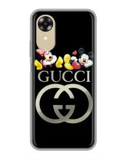 Чохол для OPPO A17k з картинкою «Gucci — герої Disney»