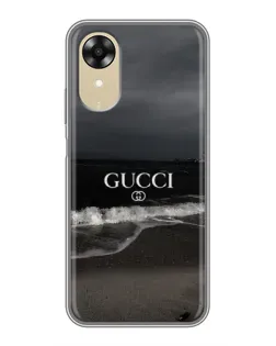 Чохол для OPPO A17k з картинкою «Gucci — морський прибій»