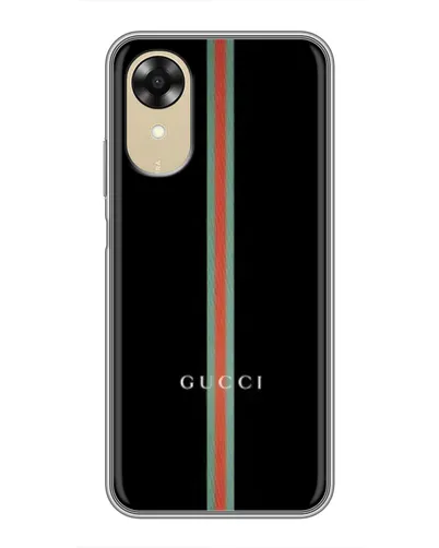 Чехол для OPPO A17k с картинкой «Gucci — строгая линия» Чехол для OPPO A17k с картинкой «Gucci — строгая линия»