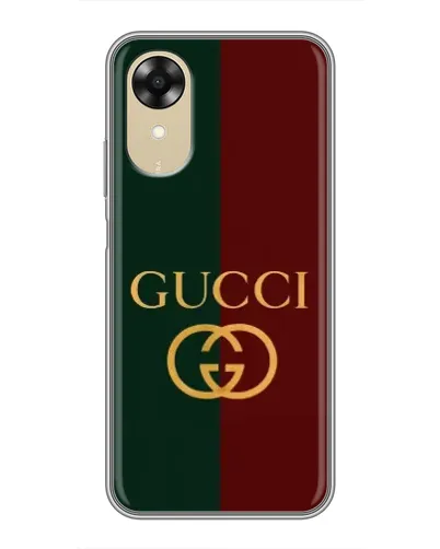Чехол для OPPO A17k с картинкой «Gucci — темно-зеленый градиент» Чехол для OPPO A17k с картинкой «Gucci — темно-зеленый градиент»