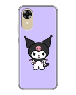 Чехол для OPPO A17k с картинкой «Kuromi — нежный фиолетовый» Чехол для OPPO A17k с картинкой «Kuromi — нежный фиолетовый»
